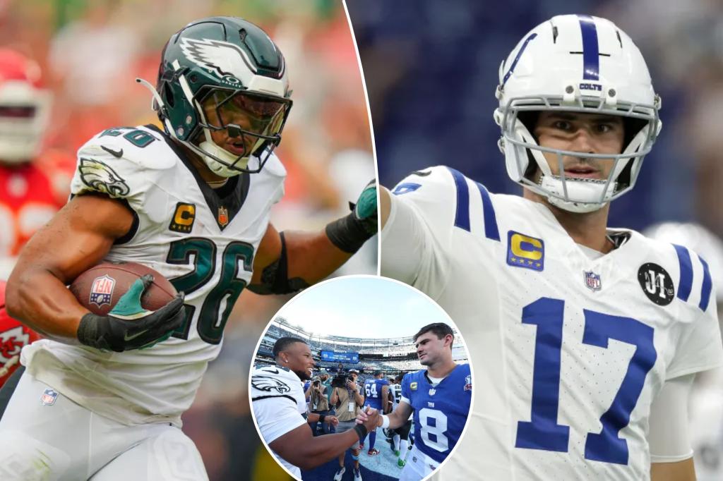 How Saquon Barkley views ex-Giants QB Daniel Jones' career rebirth...